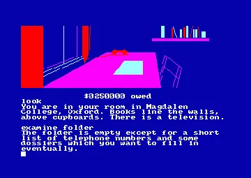 Not A Penny More, Not A Penny Less (UK) (2 faces) (1987) screen shot game playing